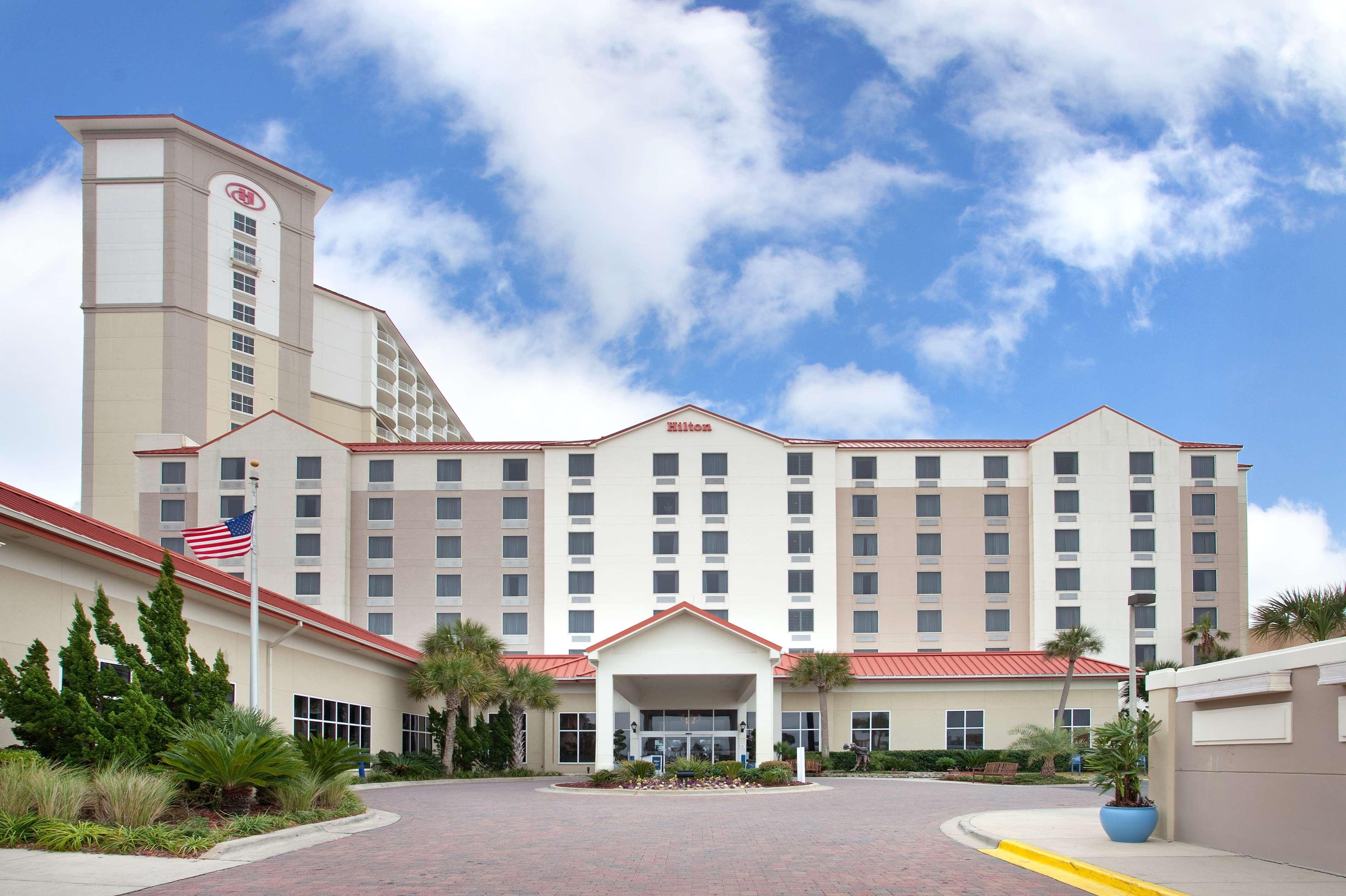 Hotel Hilton Pensacola Beach Exterior foto